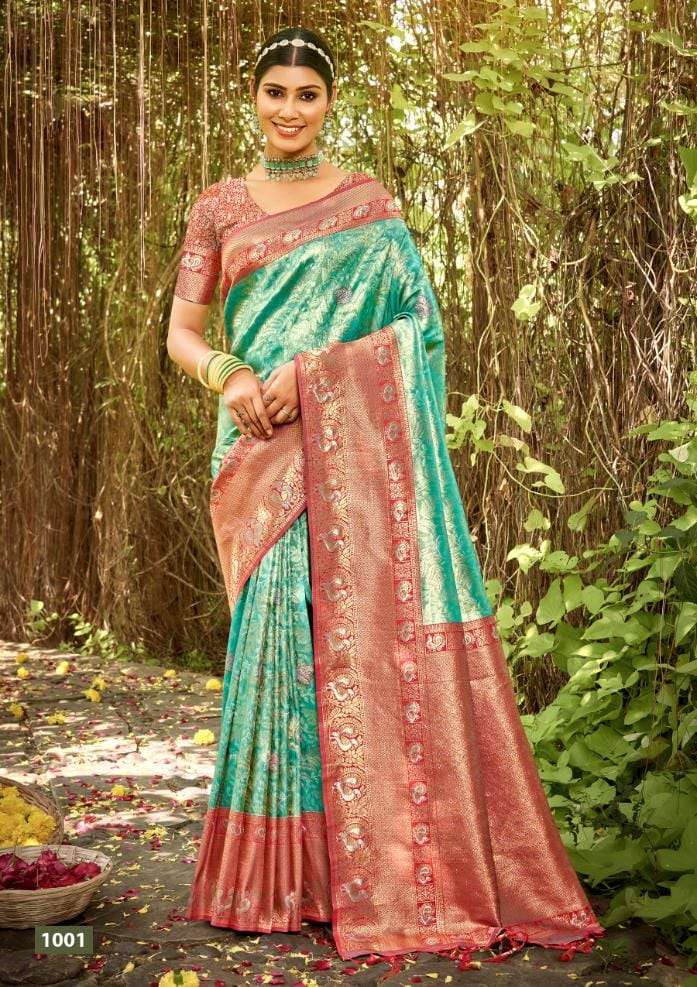 BUNAWAT ALISHA SILK Saree Wholesale catalog