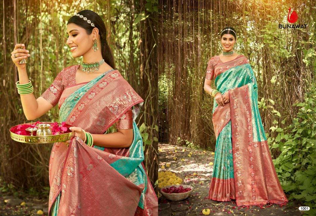 BUNAWAT ALISHA SILK Saree Wholesale catalog