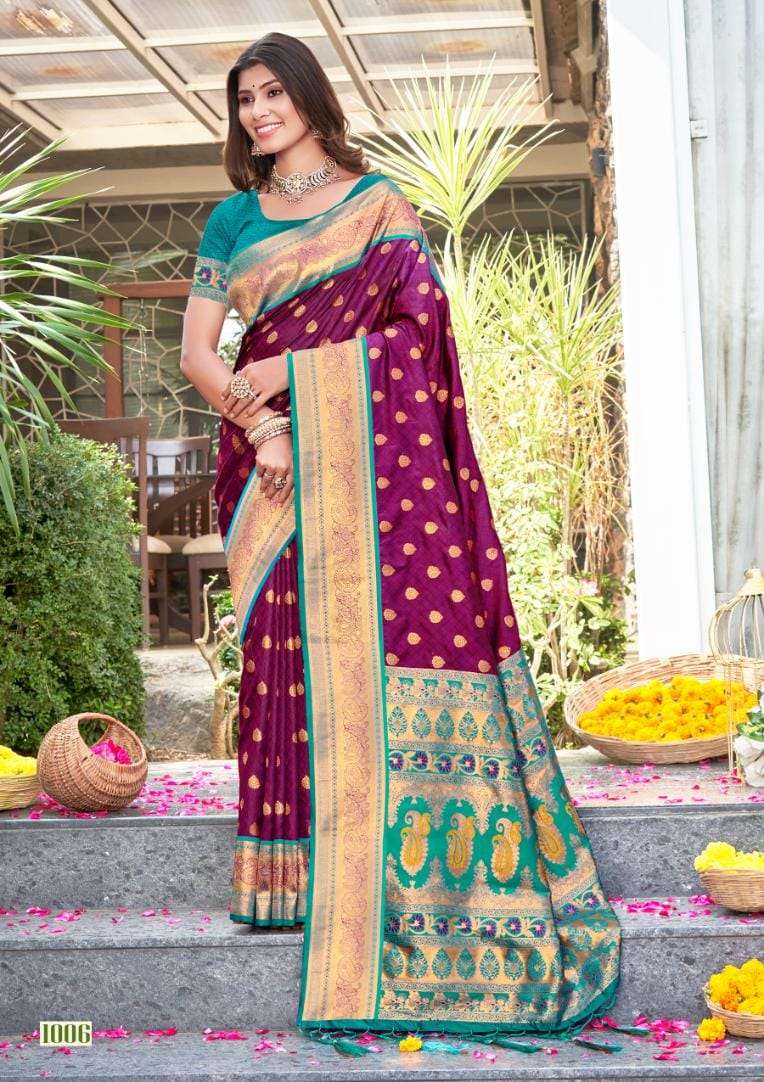 BUNAWAT AMRITPRABHA Banarasi Silk Saree Wholesale catalog