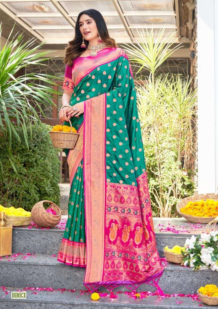BUNAWAT AMRITPRABHA Banarasi Silk Saree Wholesale catalog