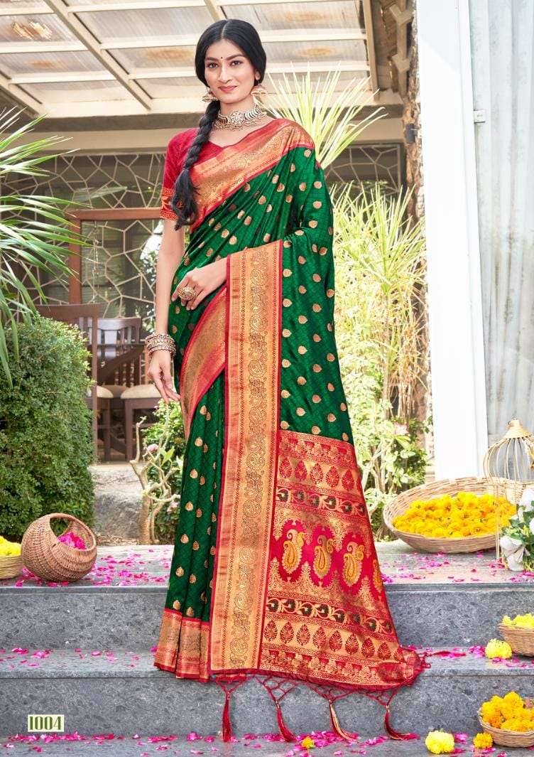 BUNAWAT AMRITPRABHA Banarasi Silk Saree Wholesale catalog