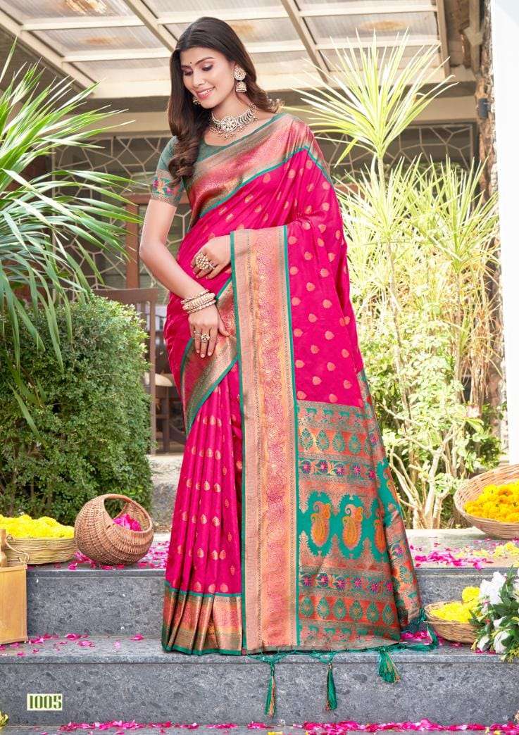 BUNAWAT AMRITPRABHA Banarasi Silk Saree Wholesale catalog