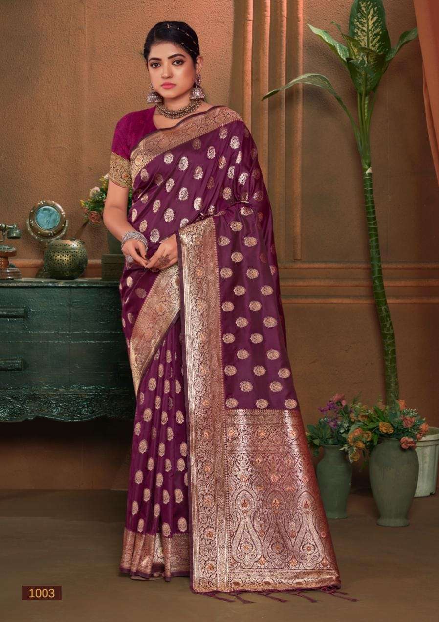 BUNAWAT GAJPRABHA SILK Banarasi Silk Saree Wholesale catalog