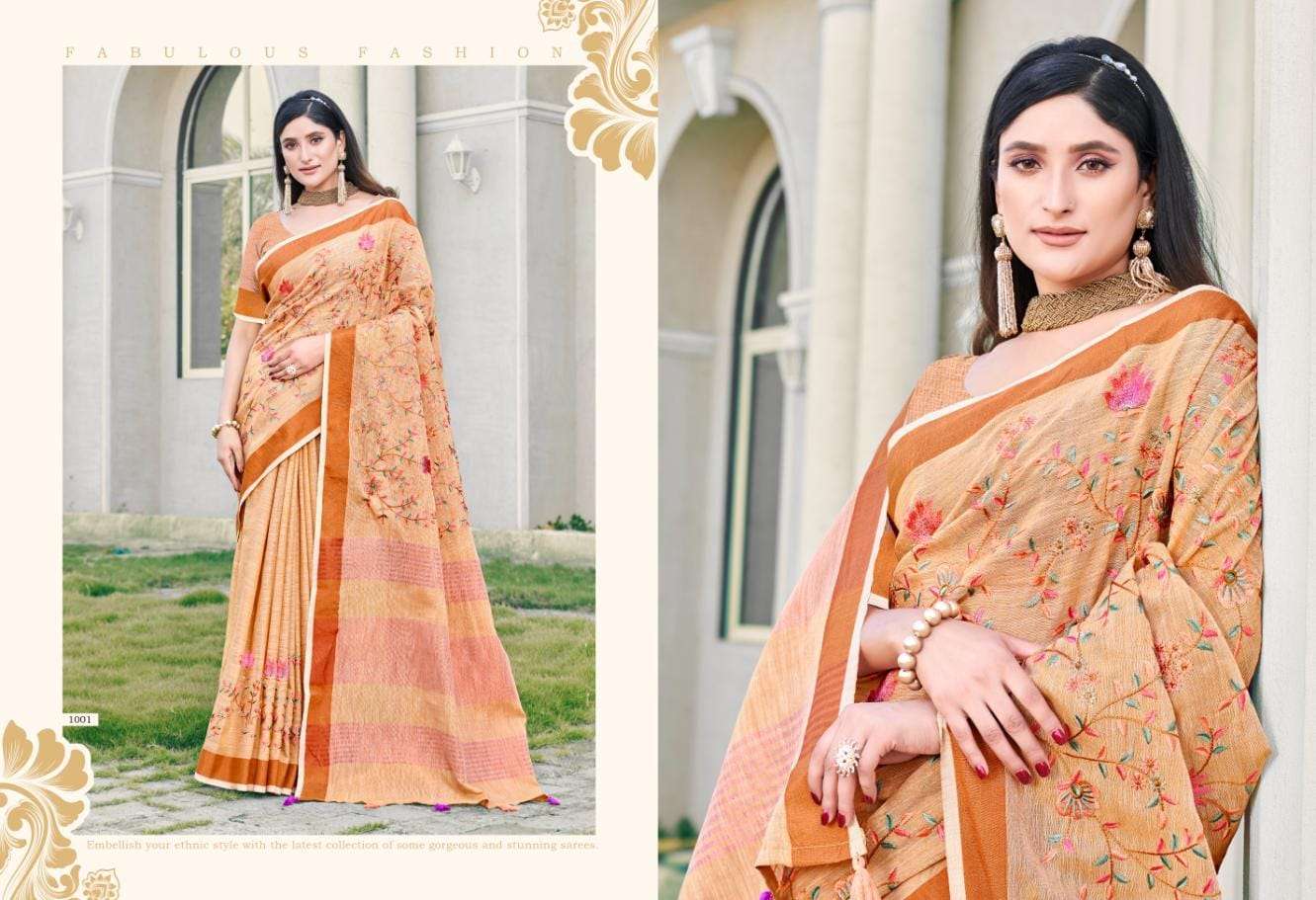 BUNAWAT LILAN STYLE Saree Wholesale catalog