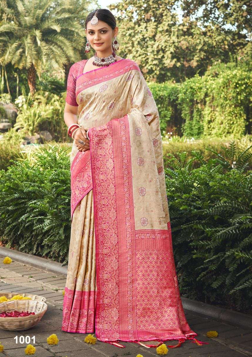BUNAWAT POONAM Kanjivaram Silk Saree Wholesale catalog