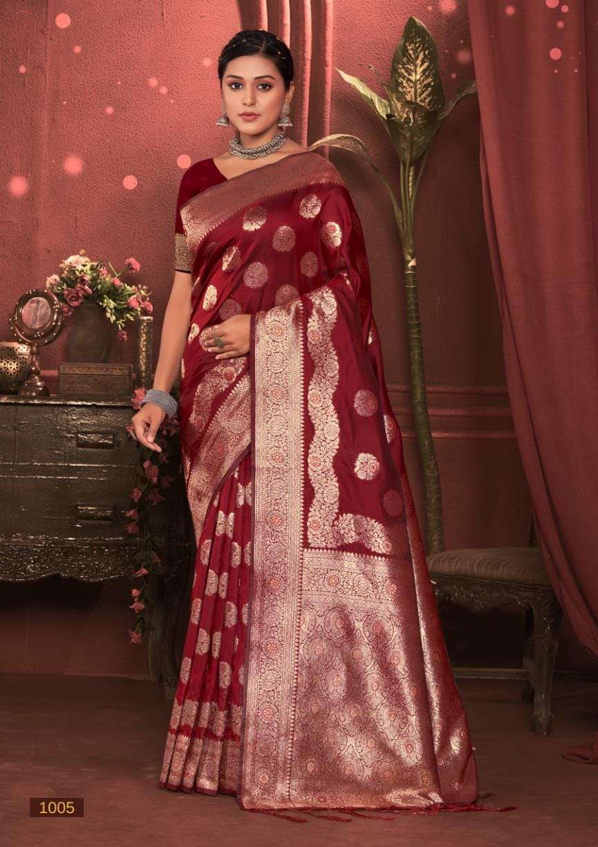 BUNAWAT PRATISHTA SILK Banarasi Silk Saree Wholesale catalog