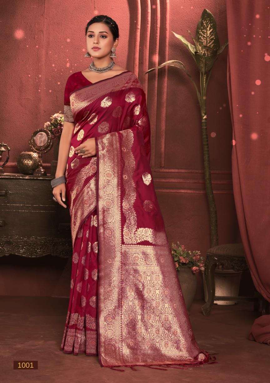 BUNAWAT PRATISHTA SILK Banarasi Silk Saree Wholesale catalog