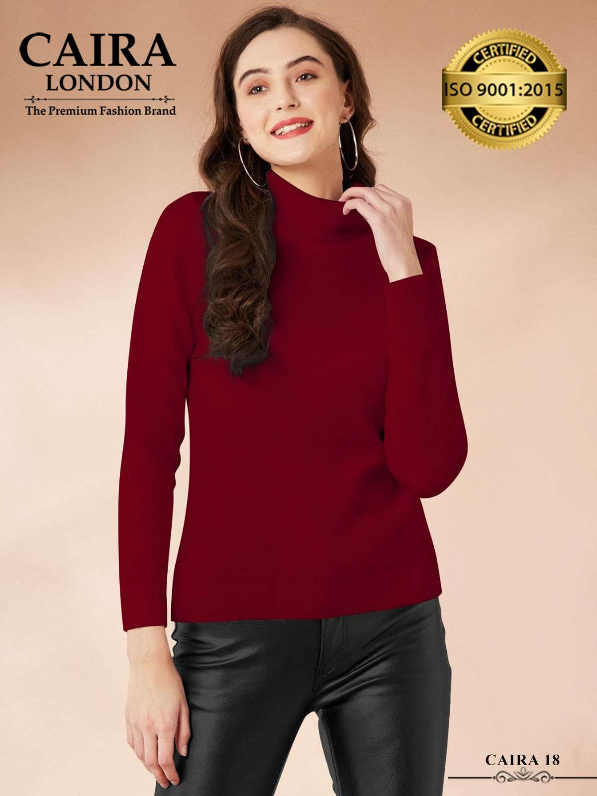 CAIRA 18 High Neck Winter Tshirt Western Wear Wholesale catalog