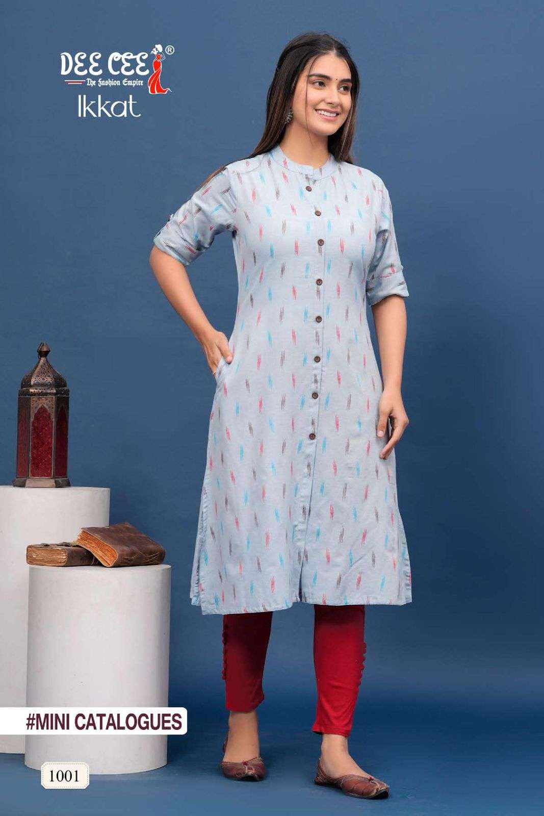 DEECEE IKKAT Kurti Wholesale catalog