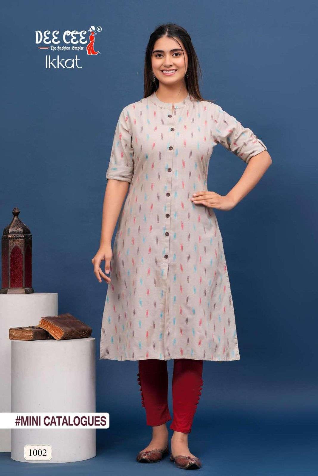 DEECEE IKKAT Kurti Wholesale catalog