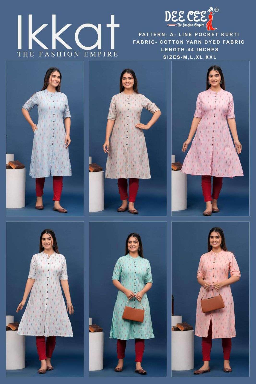 DEECEE IKKAT Kurti Wholesale catalog