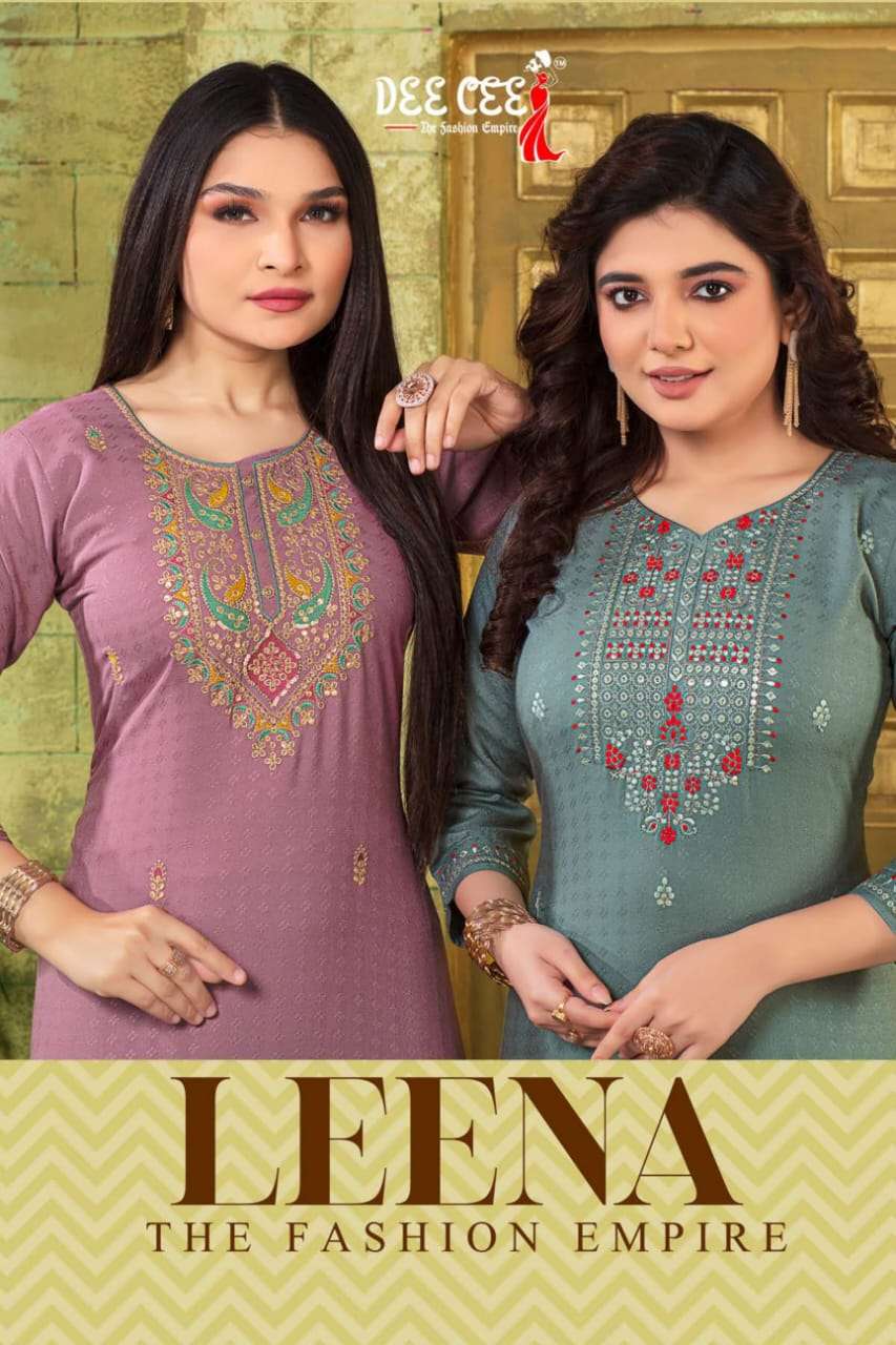 DEECEE LEENA Kurti Wholesale catalog