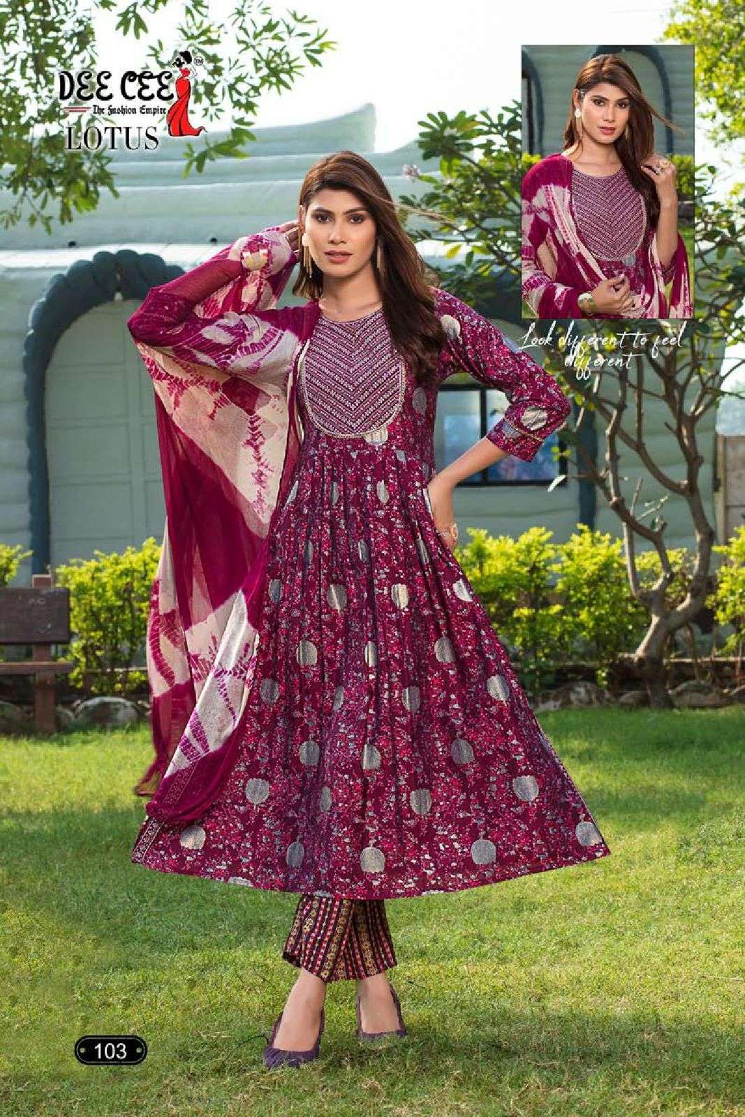 DEECEE LOTUS Kurti Wholesale catalog