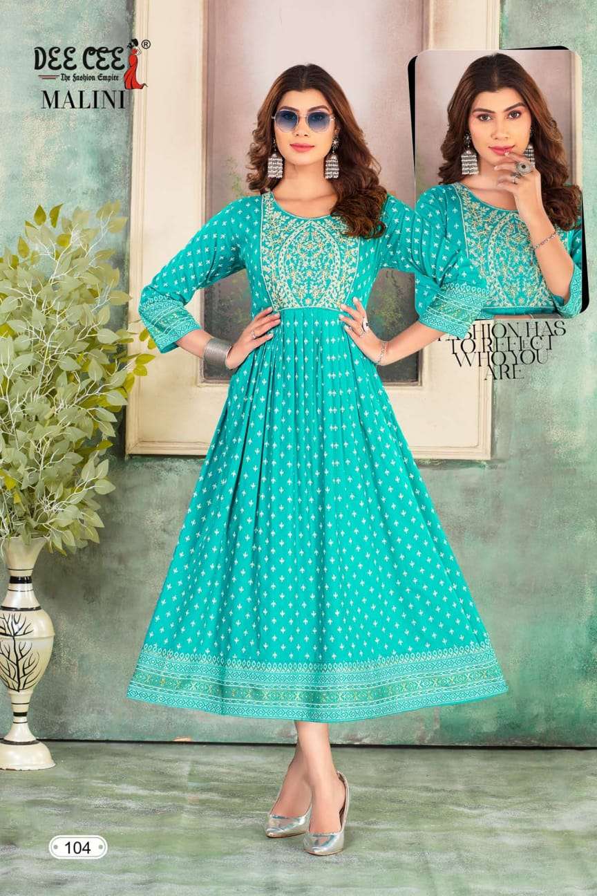 DEECEE MALINI Kurti Wholesale catalog