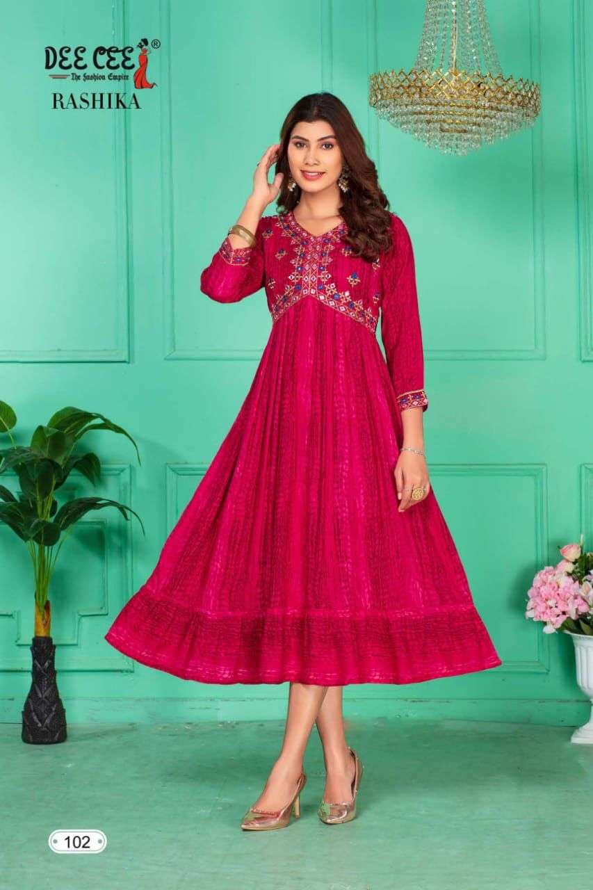 DEECEE RASHIKA Kurti Wholesale catalog