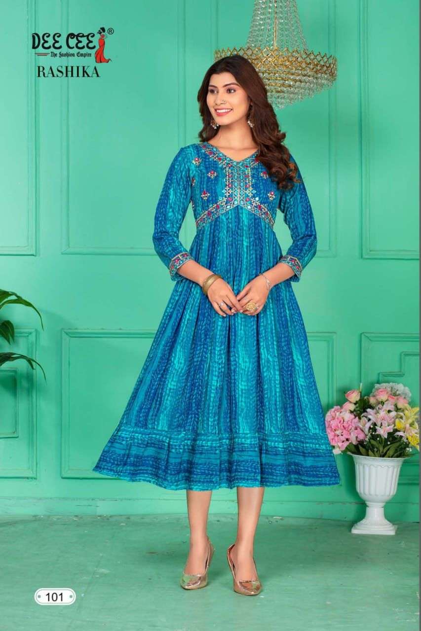 DEECEE RASHIKA Kurti Wholesale catalog