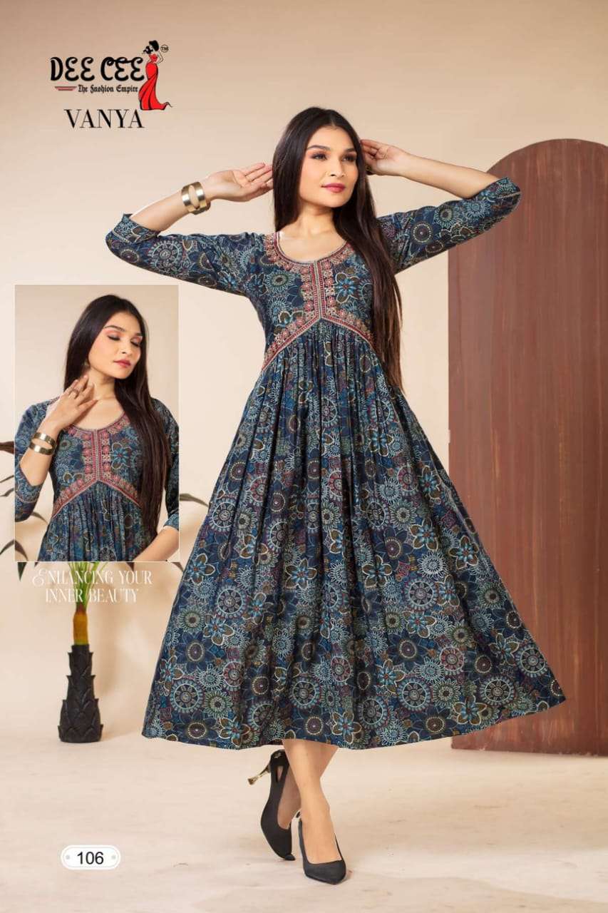 DEECEE VANYA Kurti Wholesale catalog