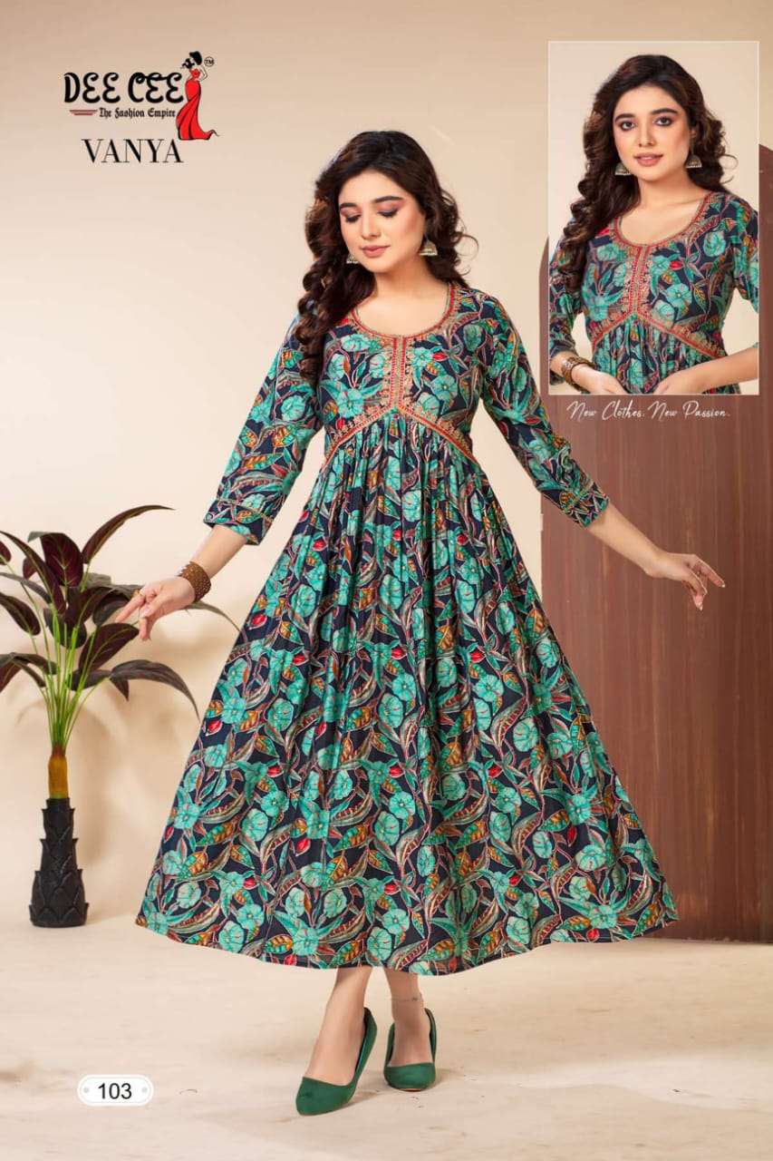 DEECEE VANYA Kurti Wholesale catalog