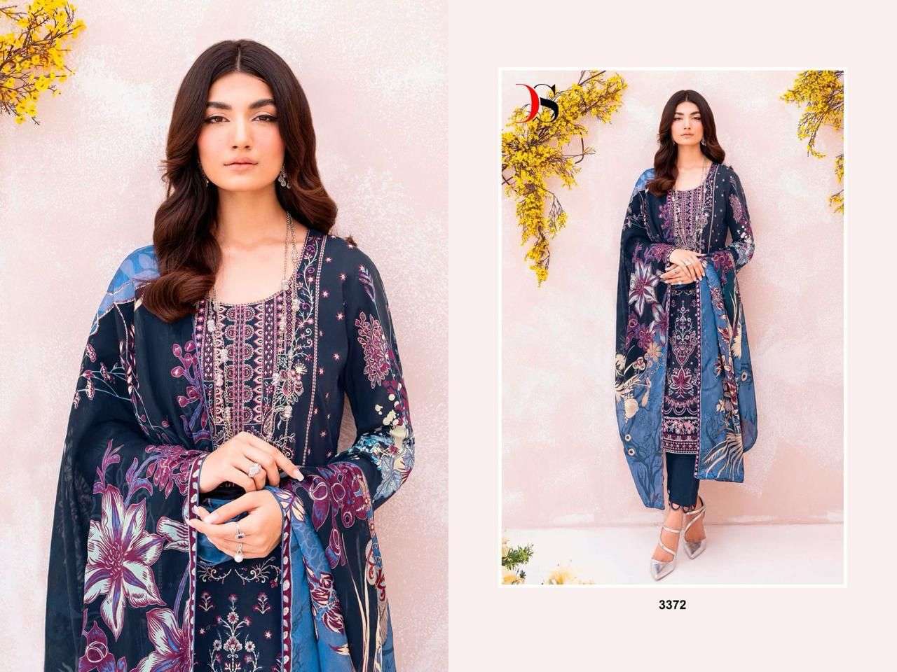 Deepsy Cheveron 10 Cotton Dupatta Pakistani Suits Wholesale catalog