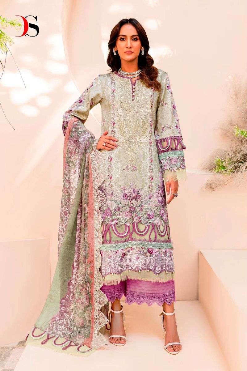 Deepsy Niddle Wonder 2 Chiffon Dupatta Salwar Suits Wholesale catalog