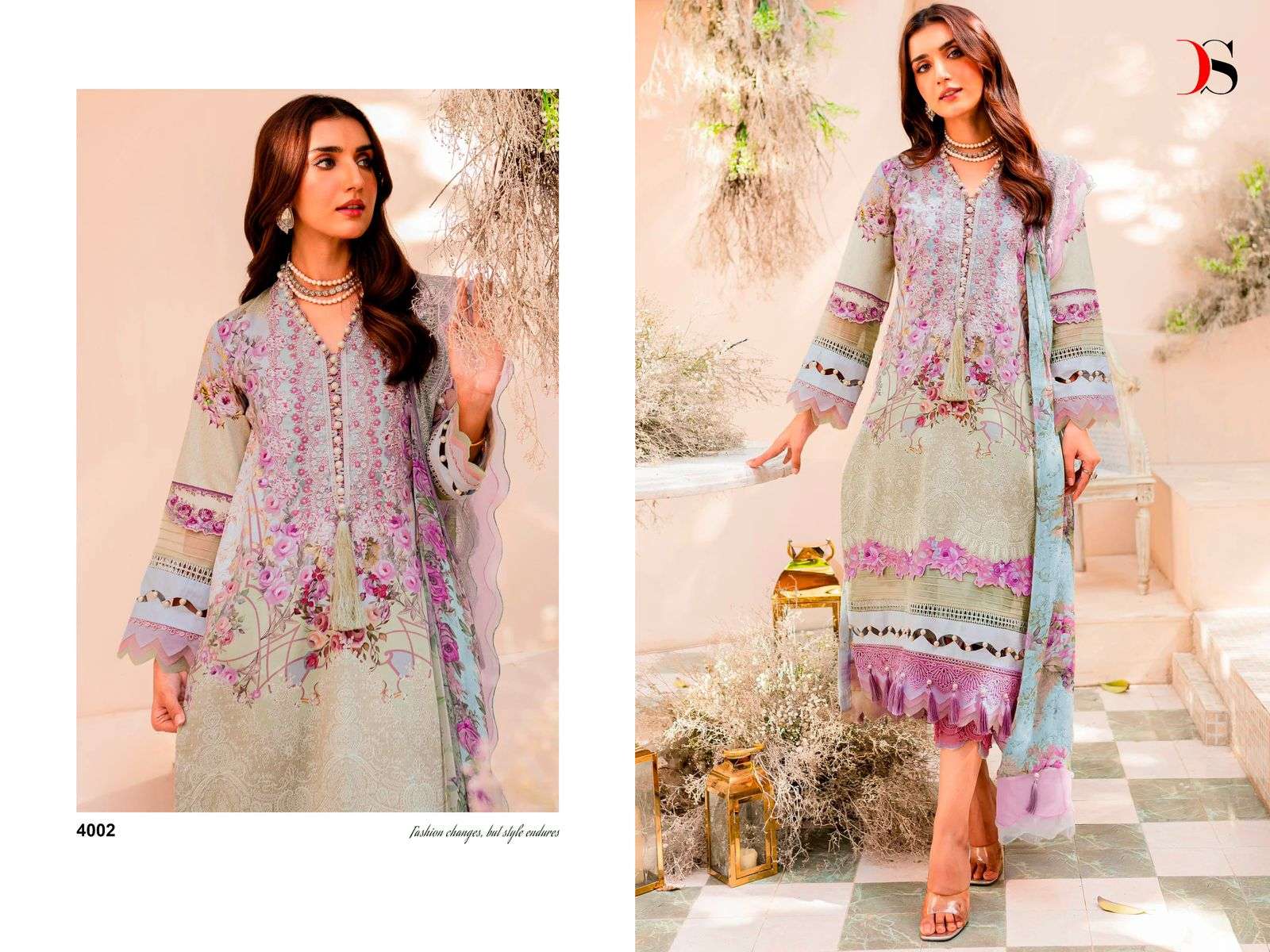 Deepsy Niddle Wonder 2 Chiffon Dupatta Salwar Suits Wholesale catalog