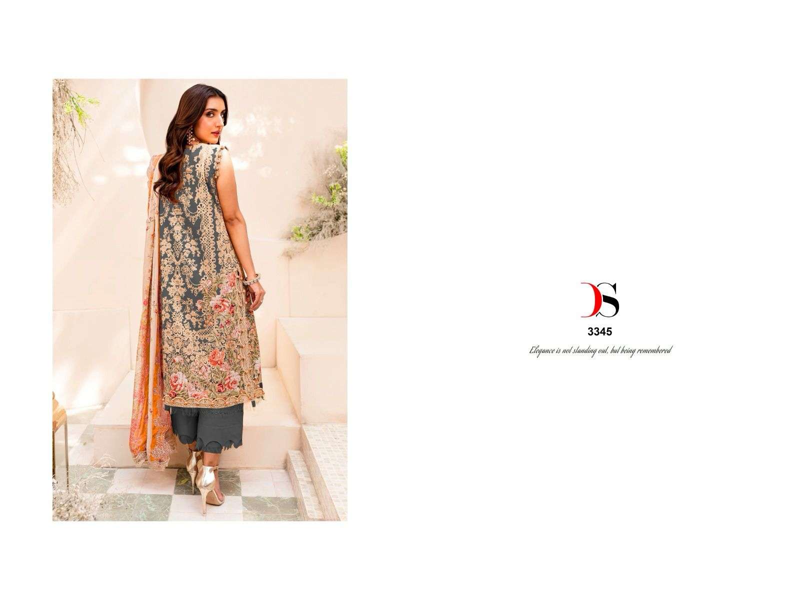 Deepsy Niddle Wonder Chiffon Dupatta Pakistani Suits Wholesale catalog