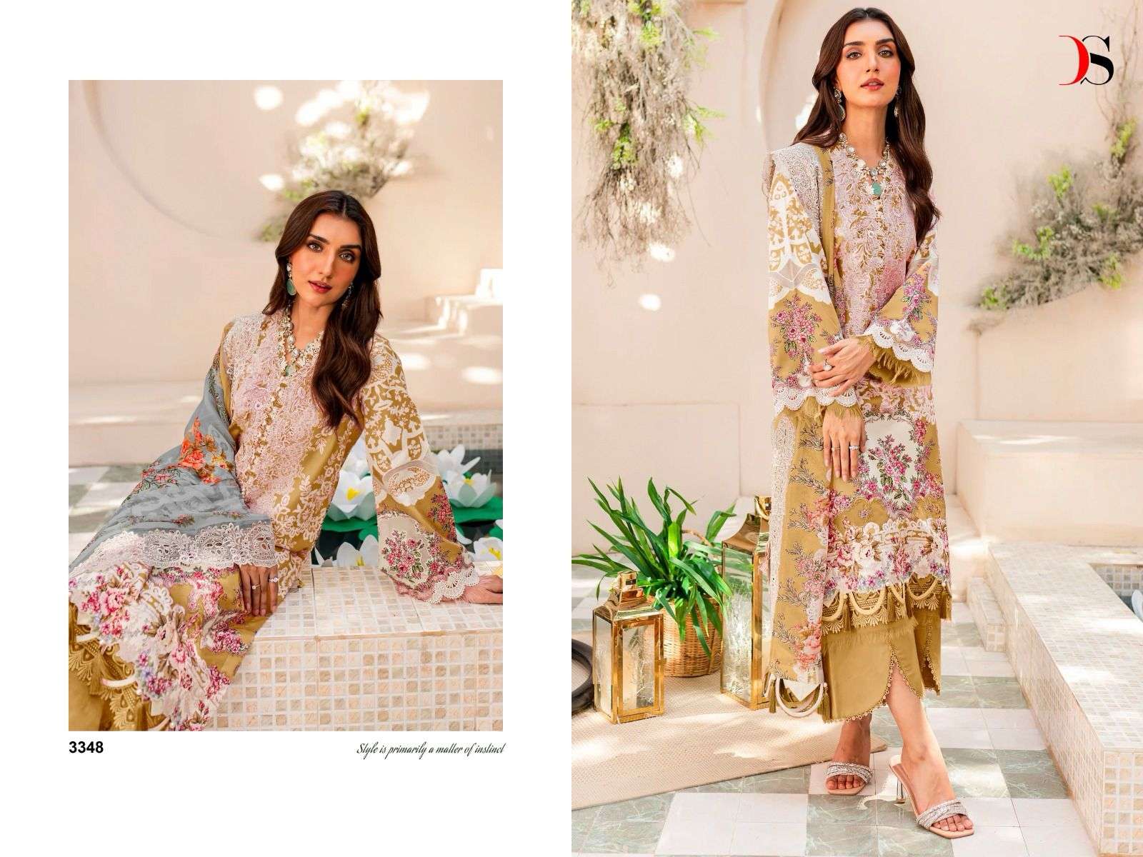 Deepsy Niddle Wonder Chiffon Dupatta Pakistani Suits Wholesale catalog