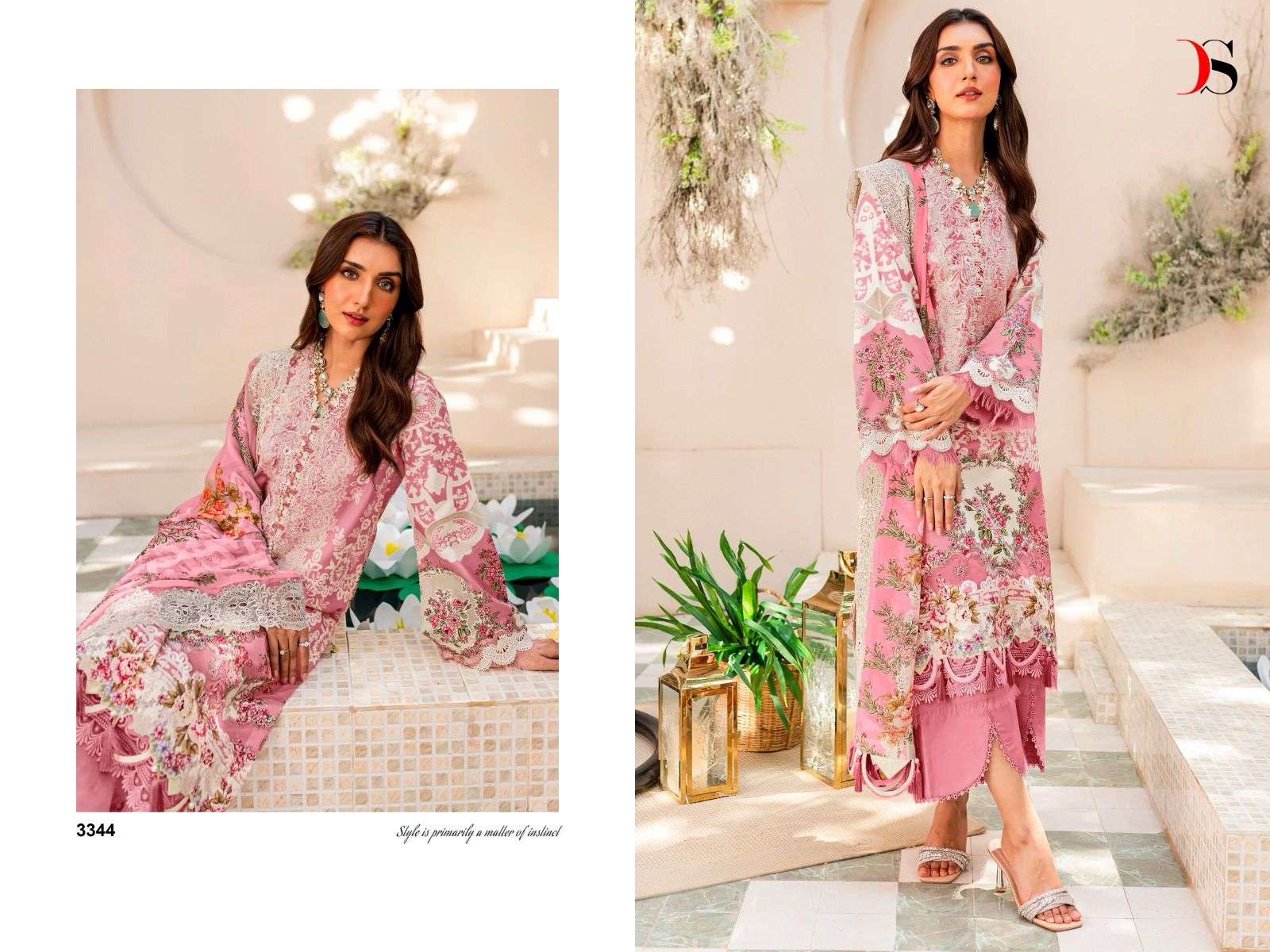 Deepsy Niddle Wonder Chiffon Dupatta Pakistani Suits Wholesale catalog