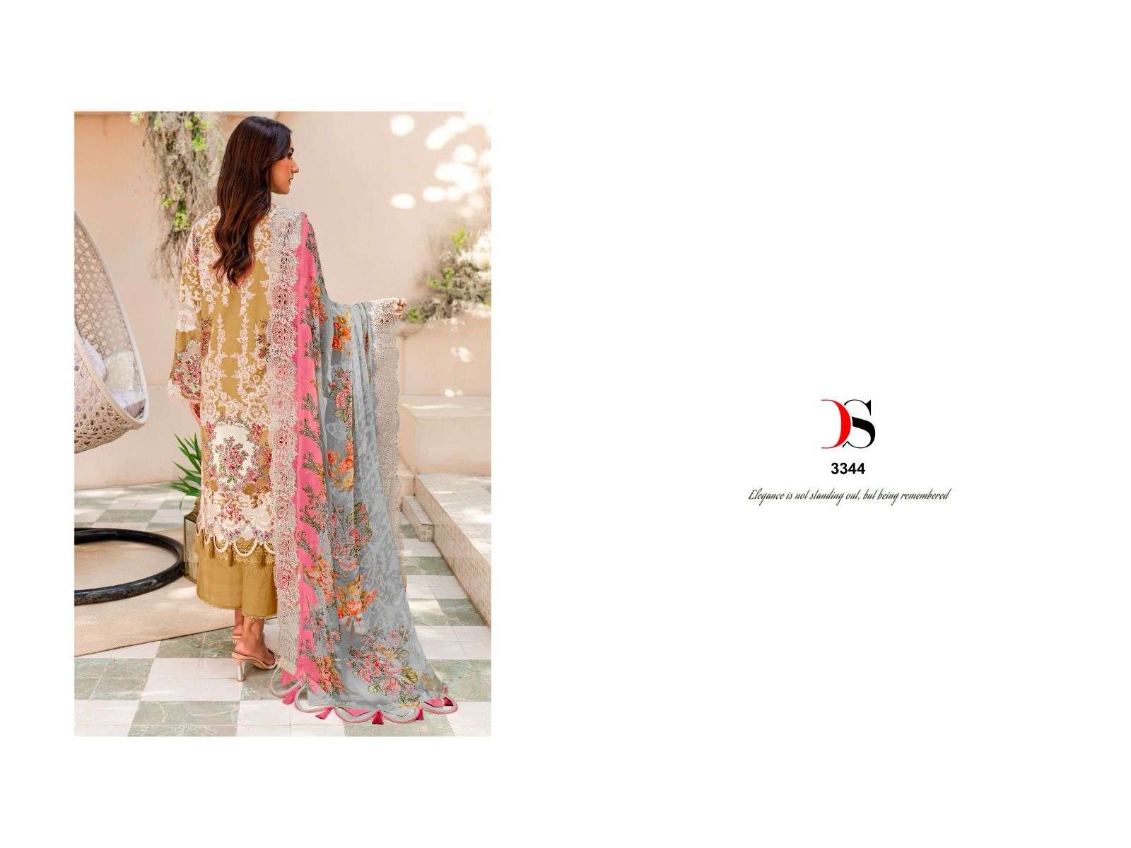 Deepsy Niddle Wonder Chiffon Dupatta Pakistani Suits Wholesale catalog
