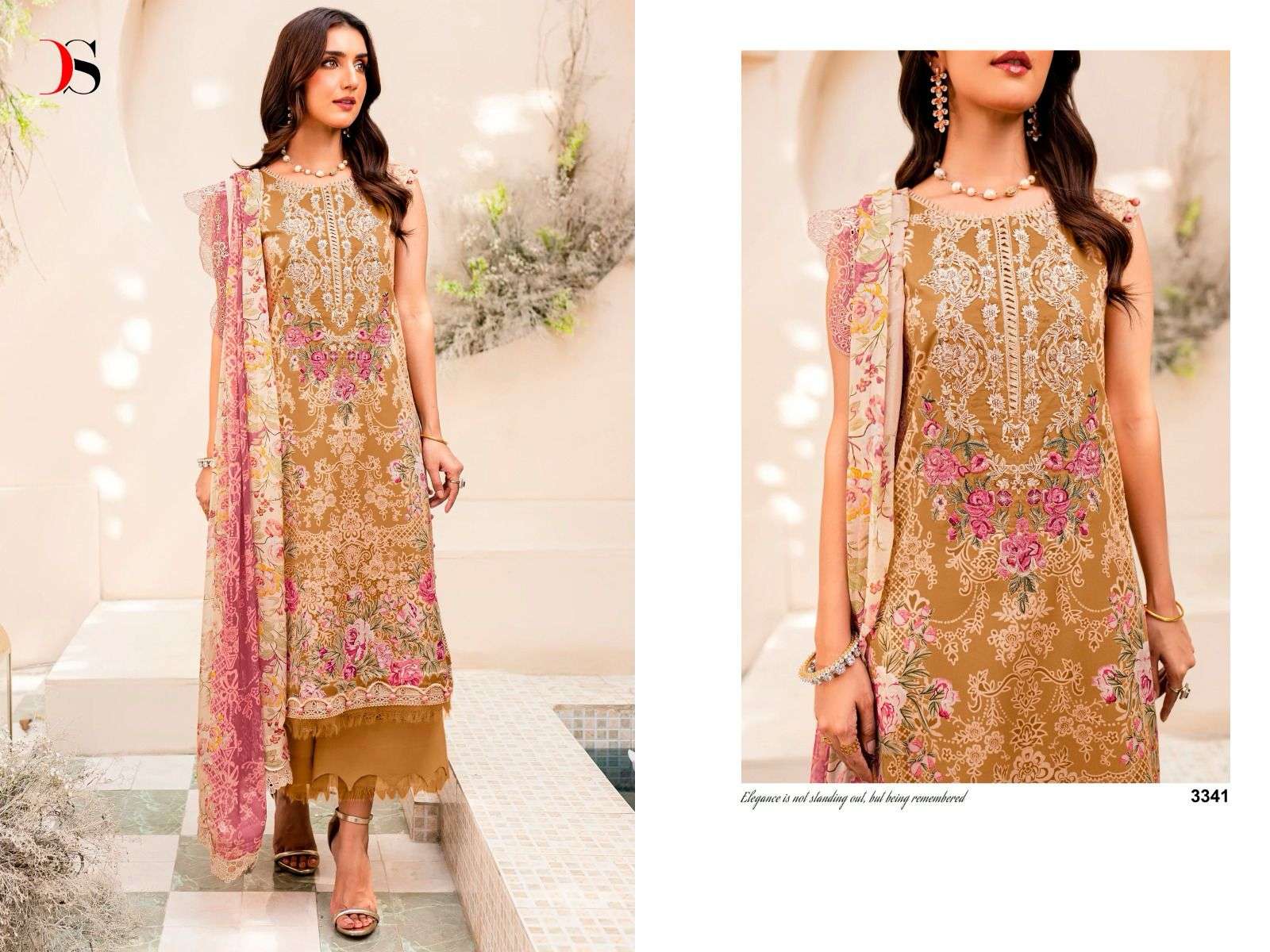 Deepsy Niddle Wonder Chiffon Dupatta Pakistani Suits Wholesale catalog