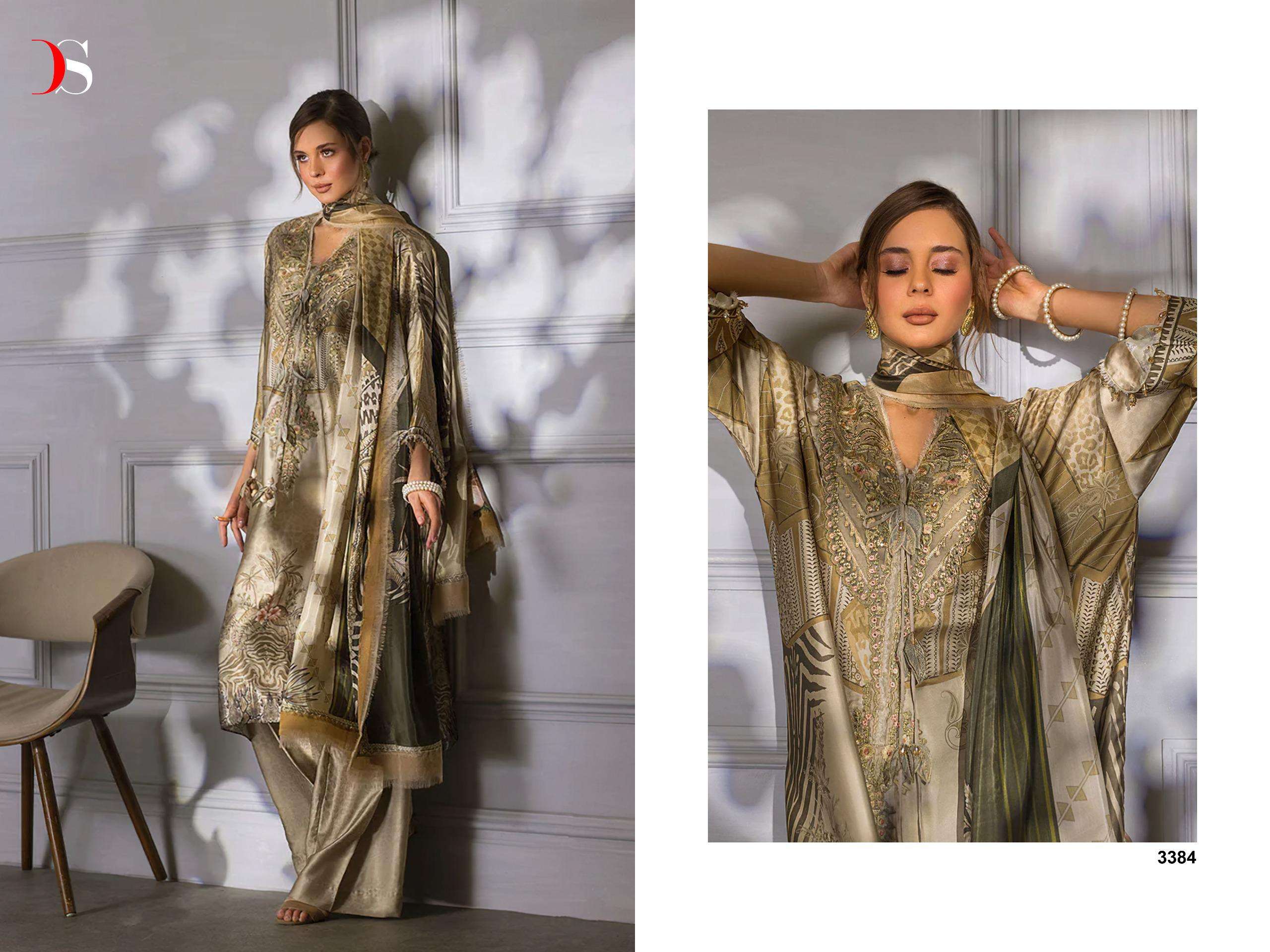 Deepsy Sobia Nazir Silk 24 Japan Satin Silk Pakistani Suits Wholesale catalog