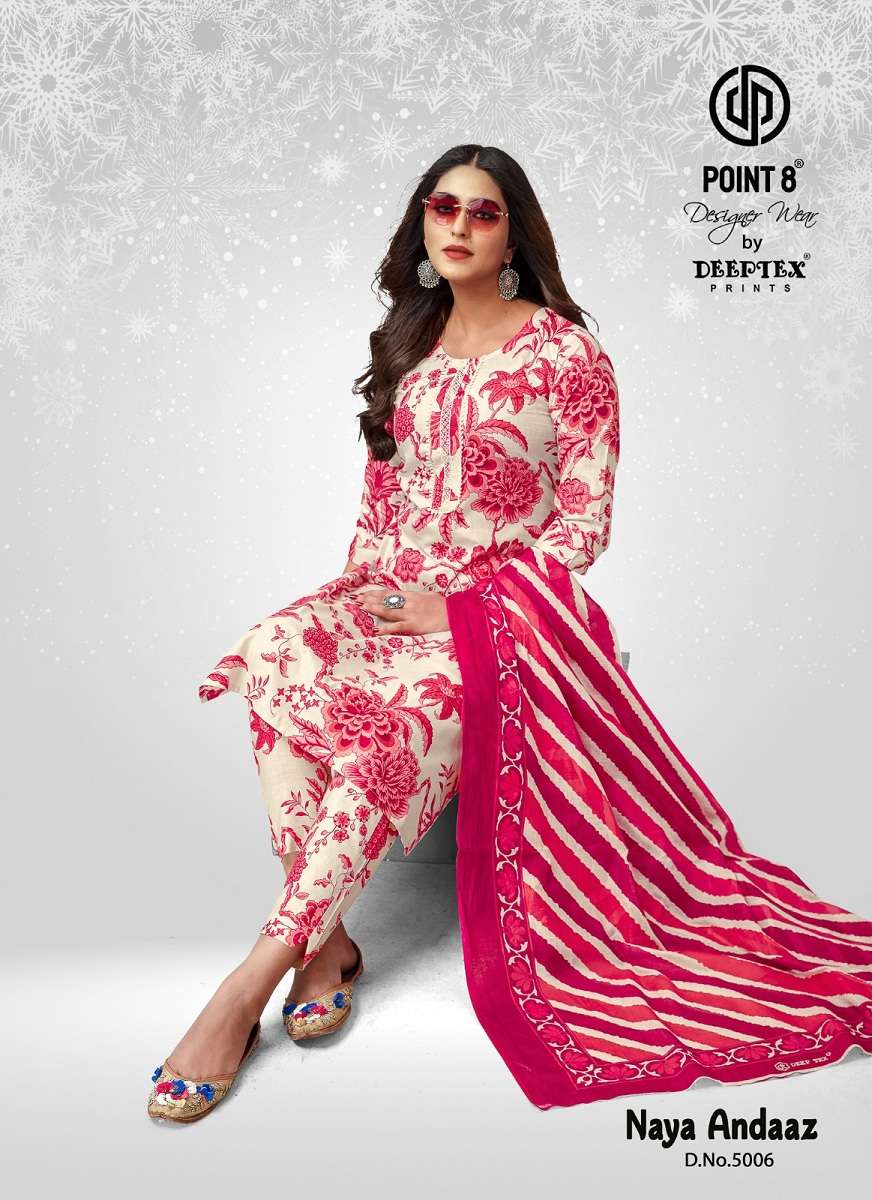 Deeptex naya andaz vol-5 -kurti pant with dupatta -Wholesale Catalog