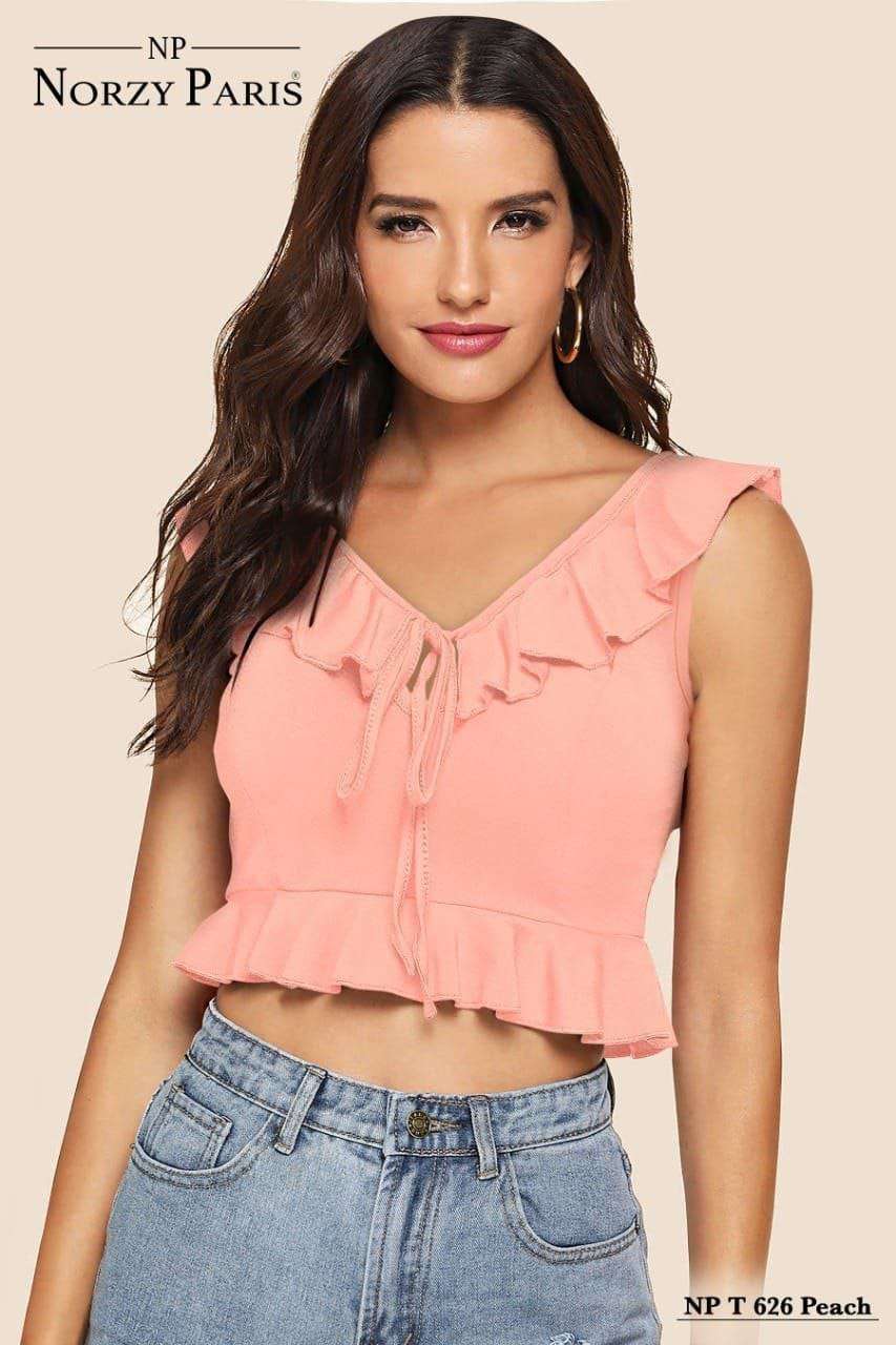 Designer Trendy Tops Knitting Western Wear Wholesale catalog