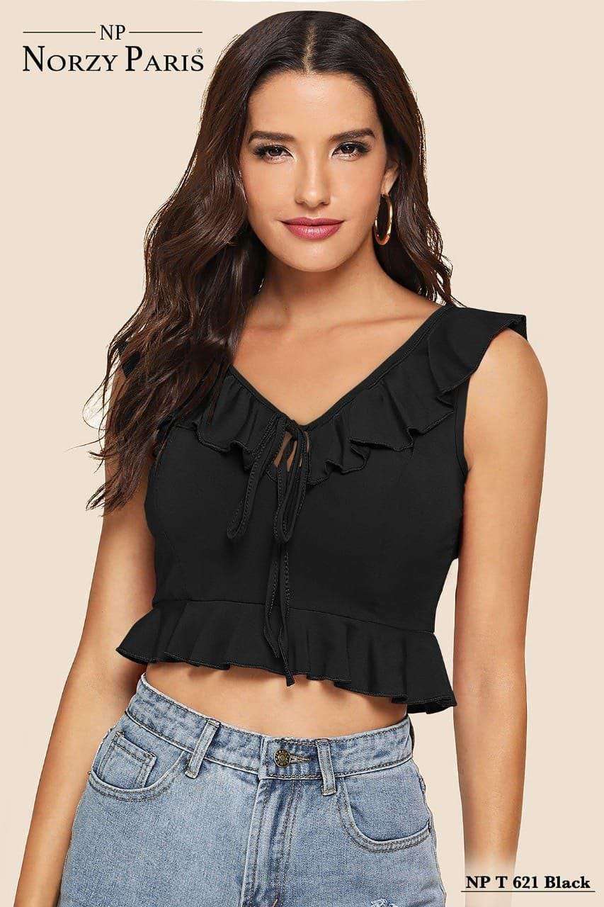 Designer Trendy Tops Knitting Western Wear Wholesale catalog