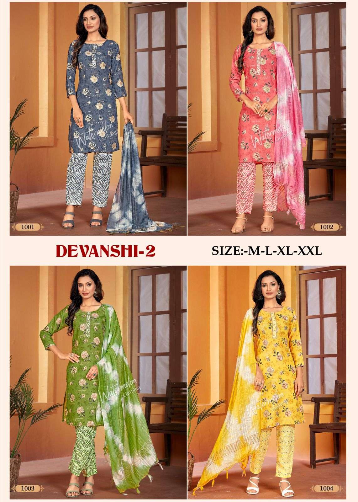 DEVANSHI-2 COTTON FOIL MILL PRINT Kurti Wholesale catalog
