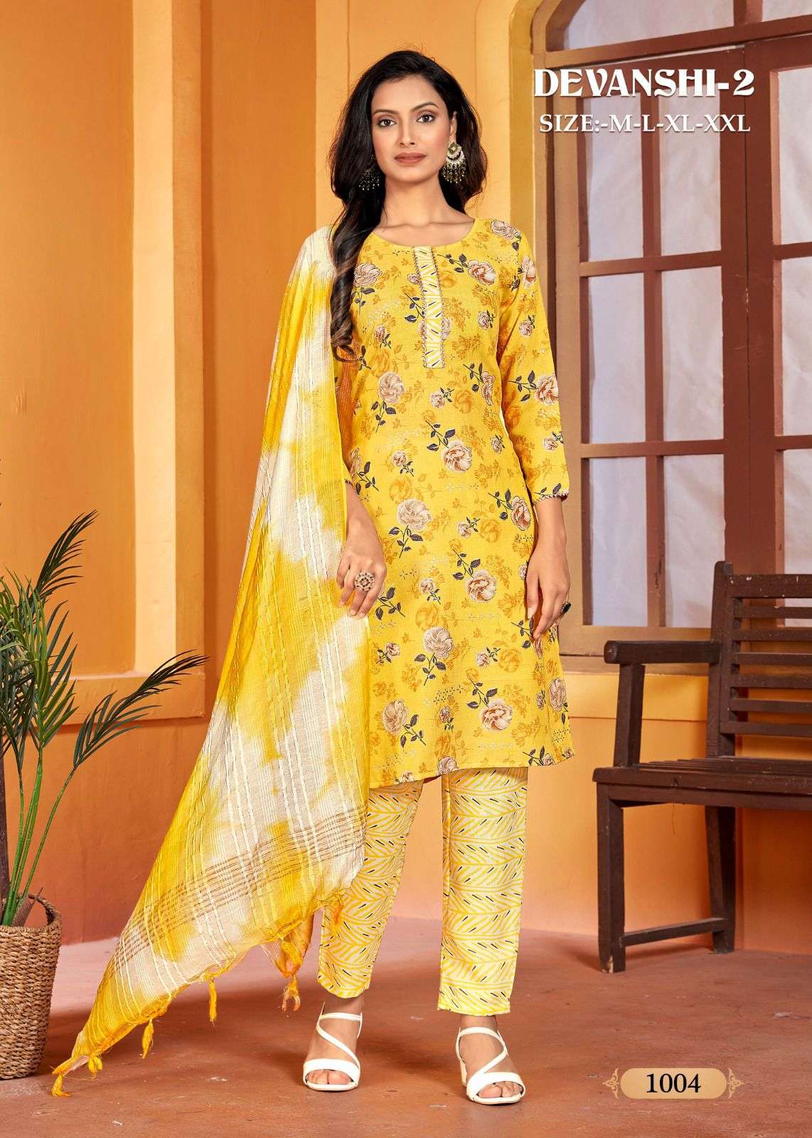 DEVANSHI-2 COTTON FOIL MILL PRINT Kurti Wholesale catalog