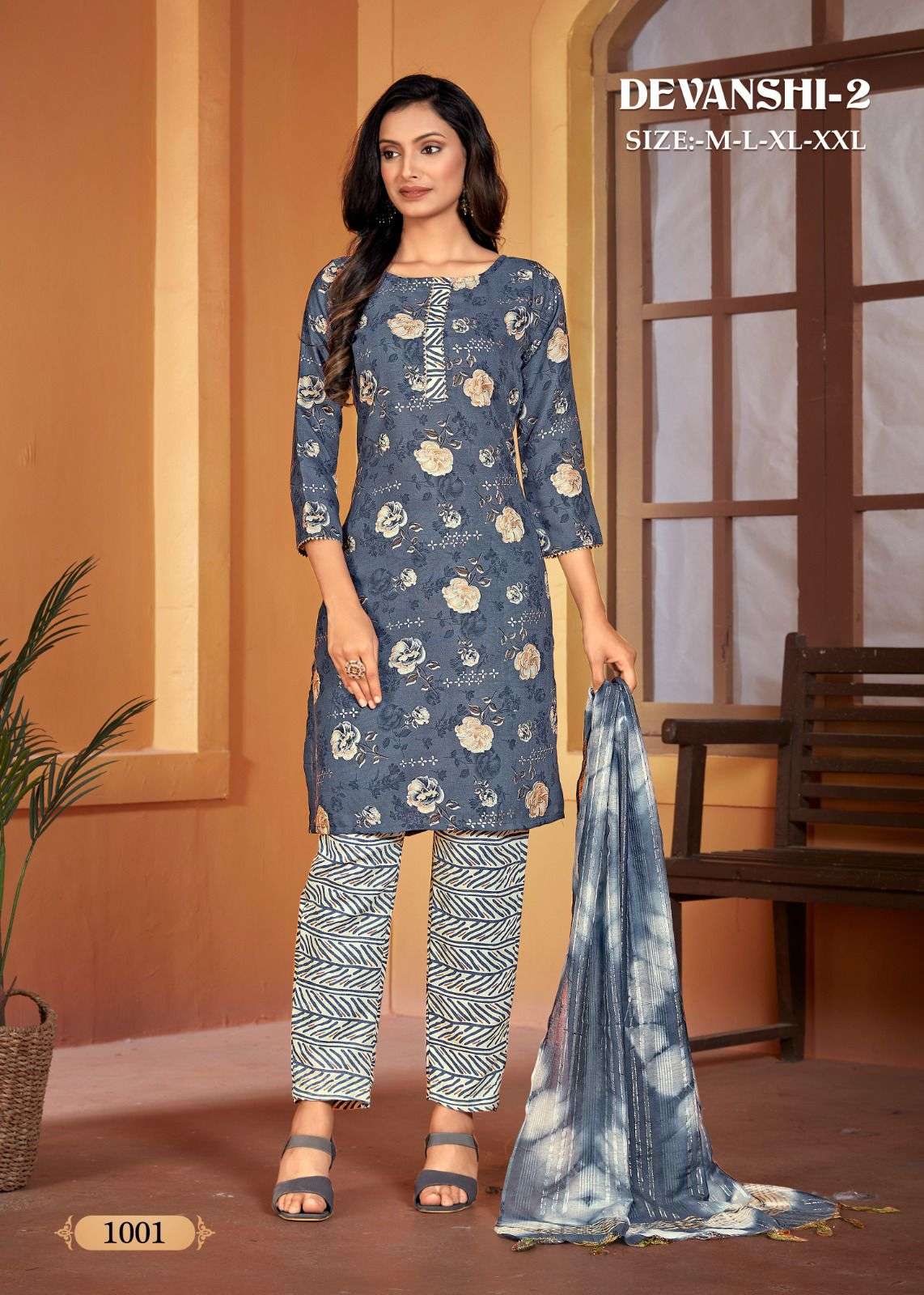 DEVANSHI-2 COTTON FOIL MILL PRINT Kurti Wholesale catalog