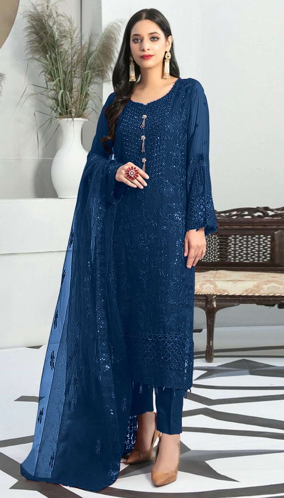 Dinsaa 235 Salwar Suits Wholesale catalog