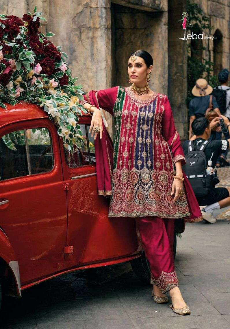Eba Barbie Wedding Wear Heavy Salwar Kameez Wholesale catalog