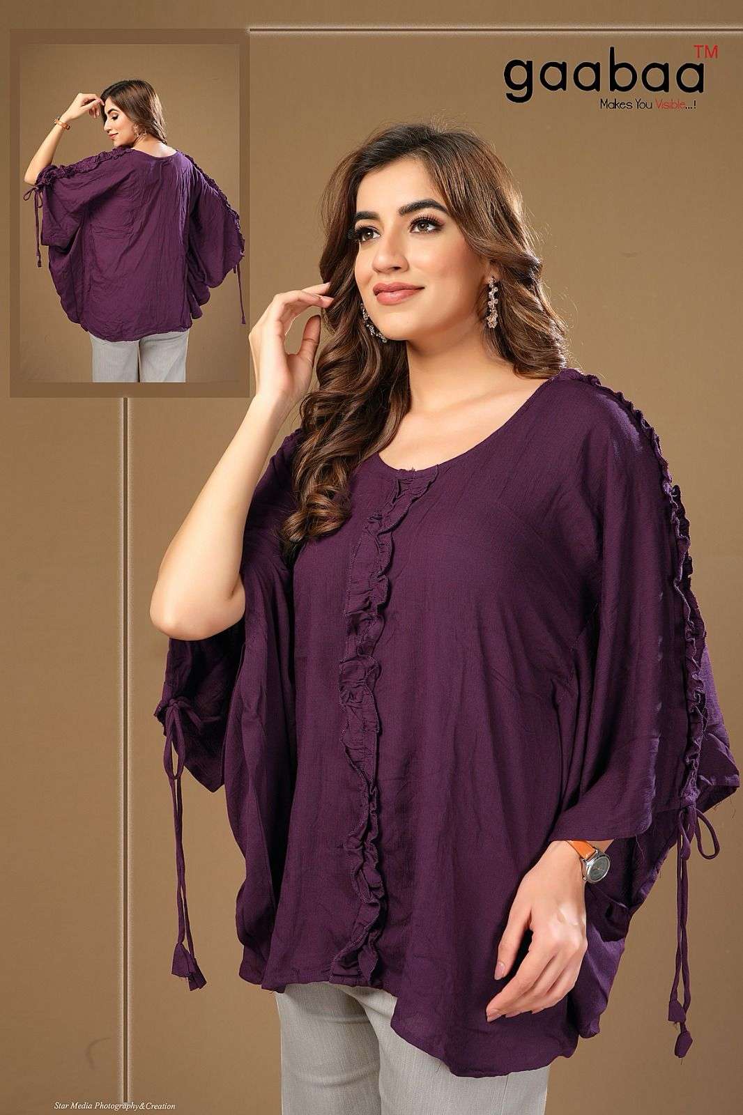 GAABAA D vol -1 Rayon Wrinkle Western Wear Wholesale catalog