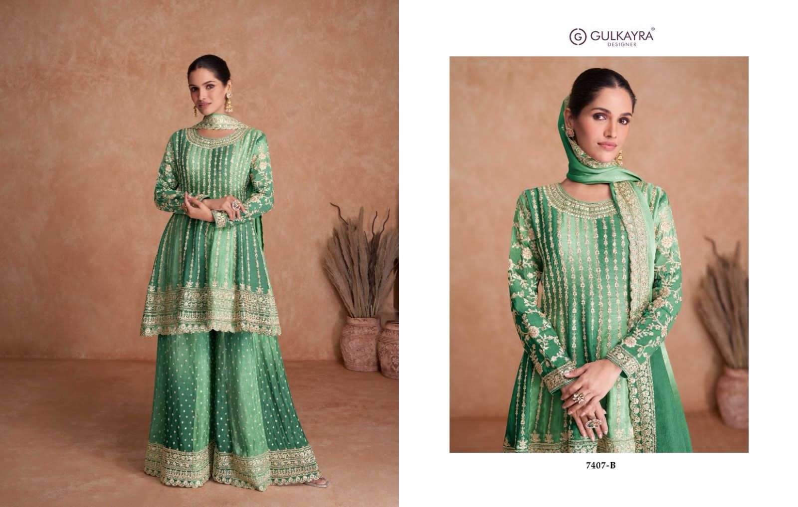 Gulkayra Vaani Vol 2 Real Chinnon Embroidered Salwar Suits Wholesale catalog