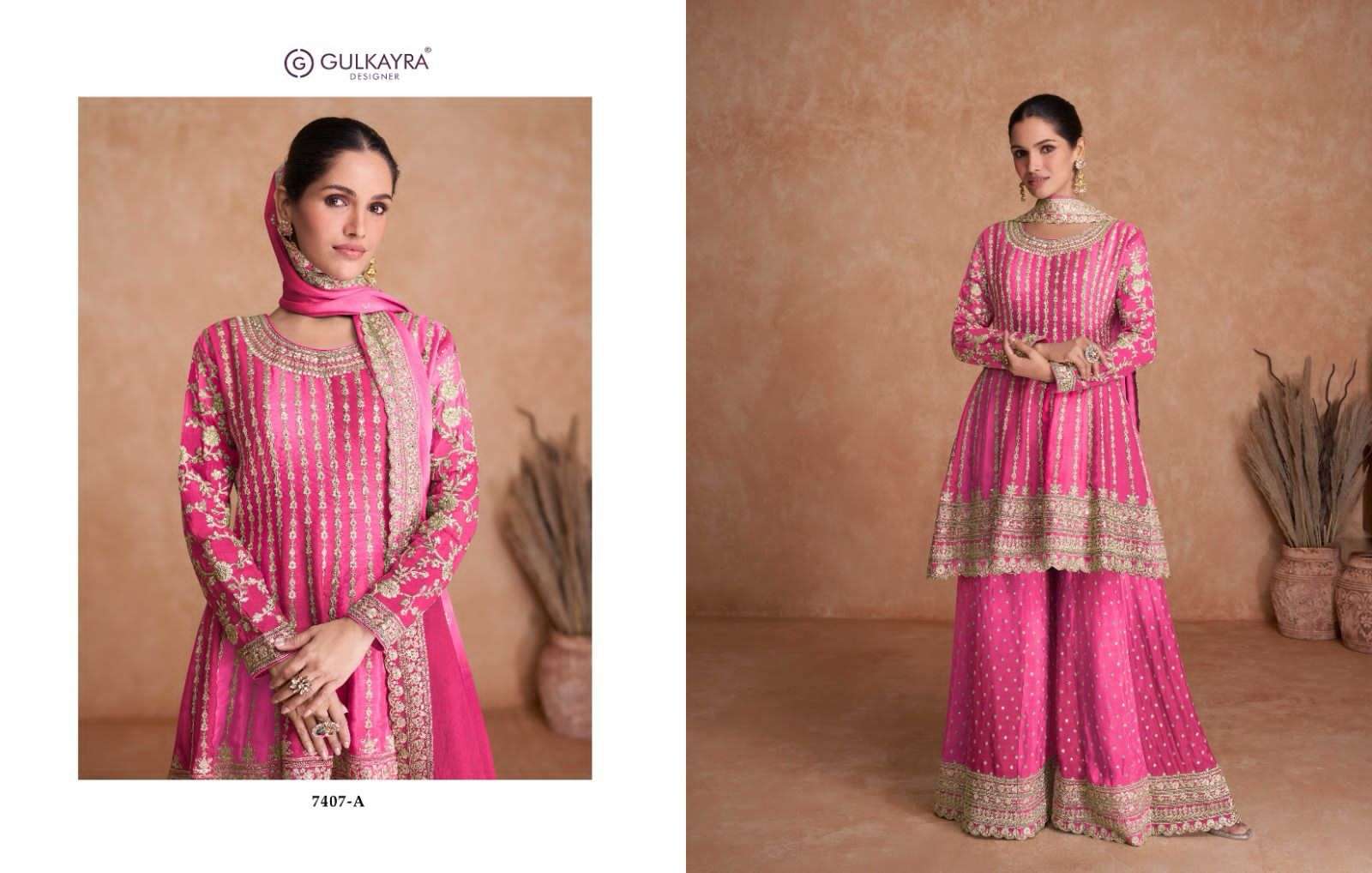 Gulkayra Vaani Vol 2 Real Chinnon Embroidered Salwar Suits Wholesale catalog