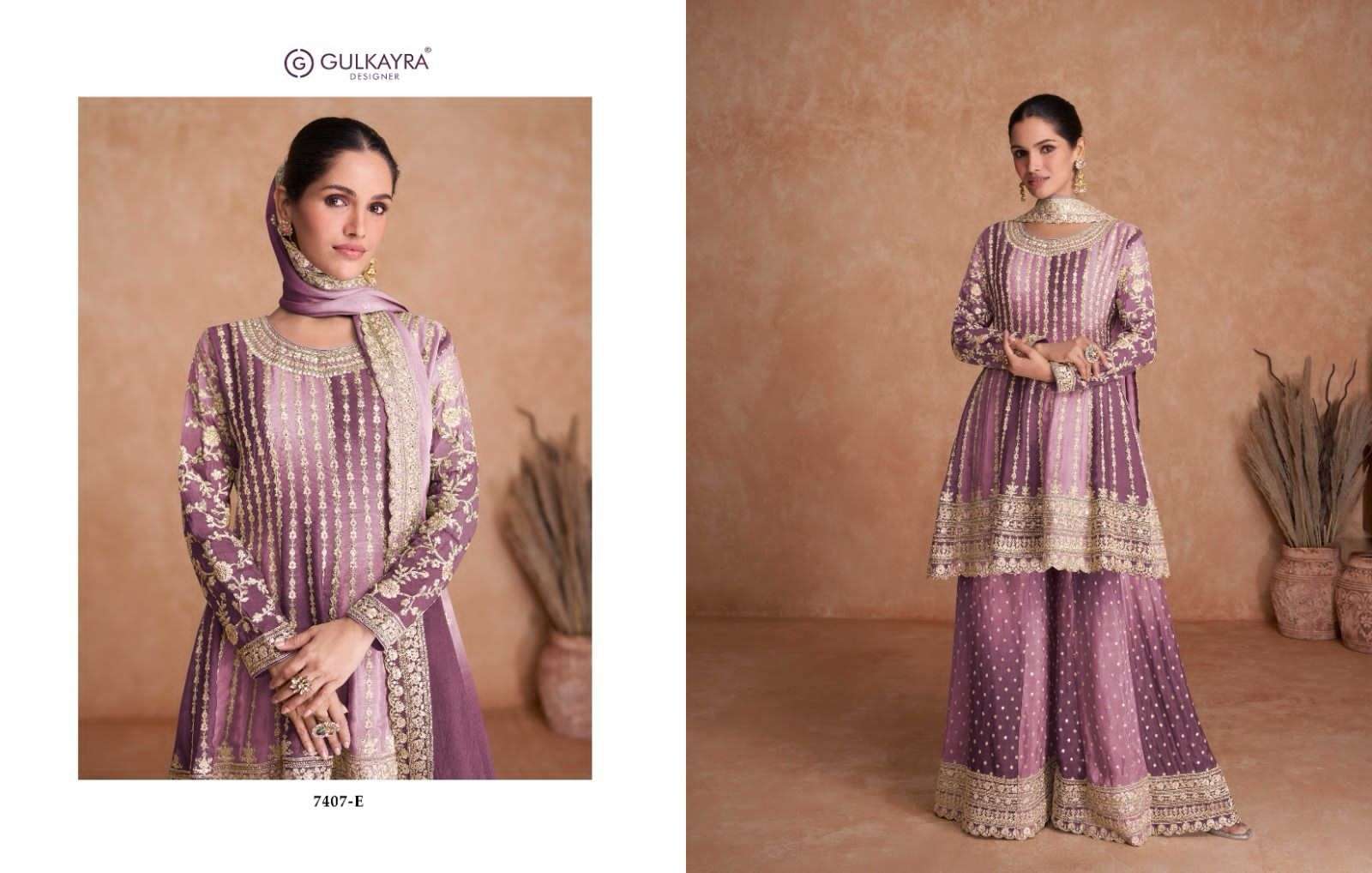 Gulkayra Vaani Vol 2 Real Chinnon Embroidered Salwar Suits Wholesale catalog