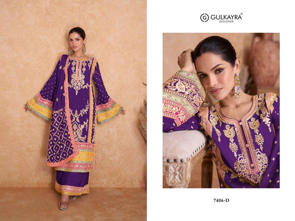 Gulkayra Vedika Colour Edition Designer Salwar Kameez Wholesale catalog