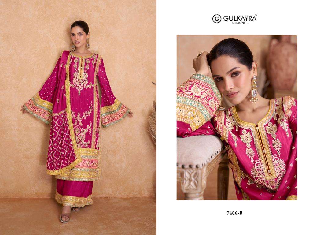 Gulkayra Vedika Colour Edition Designer Salwar Kameez Wholesale catalog