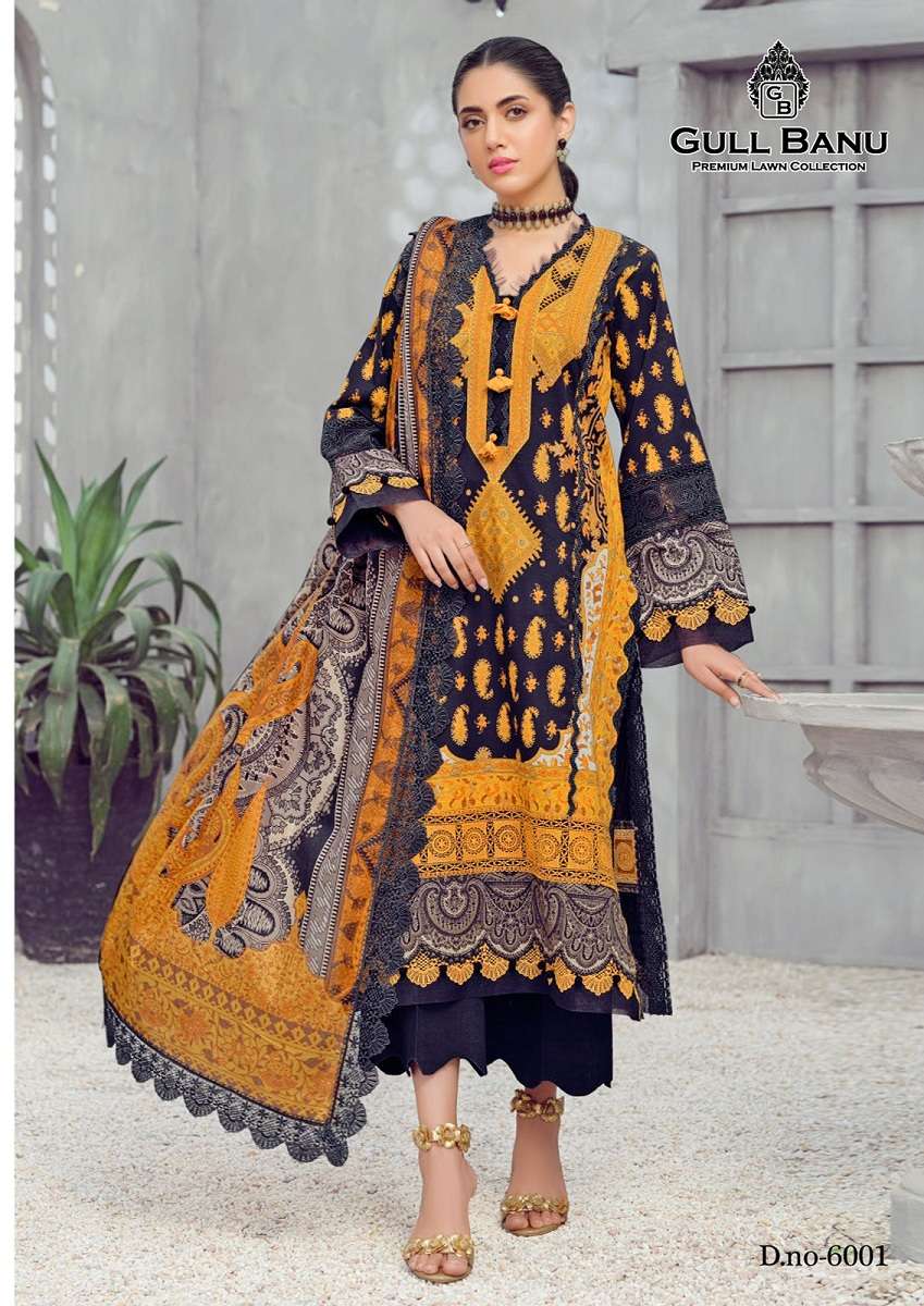 Gull Banu Vol-6 -Dress Material -Wholesale Catalog