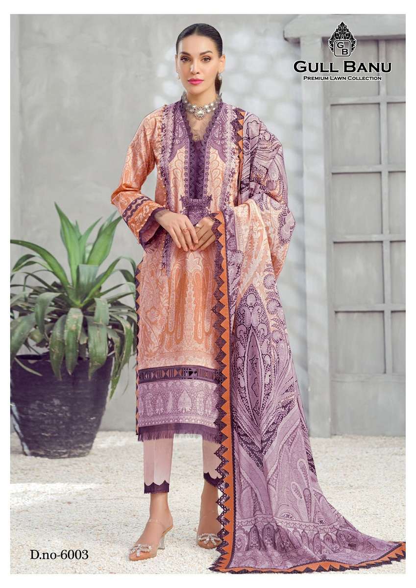 Gull Banu Vol-6 -Dress Material -Wholesale Catalog