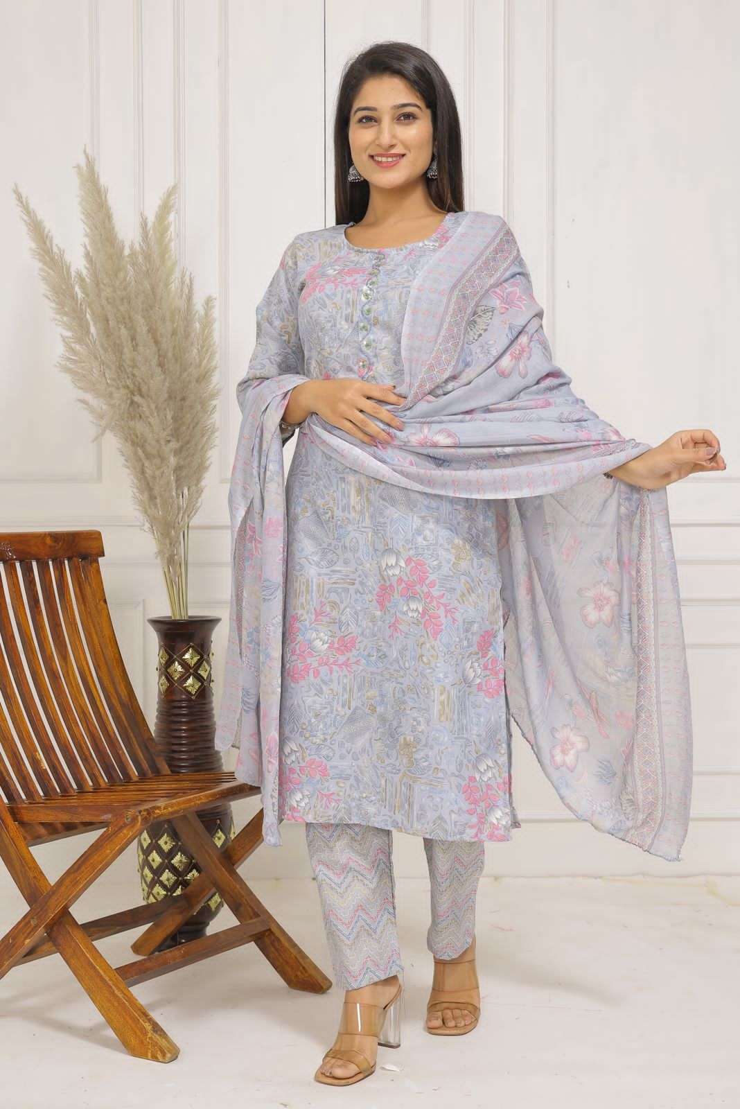 HERITAGE SLUB HANDWORK Vol -2 Two tone Kurti Wholesale catalog