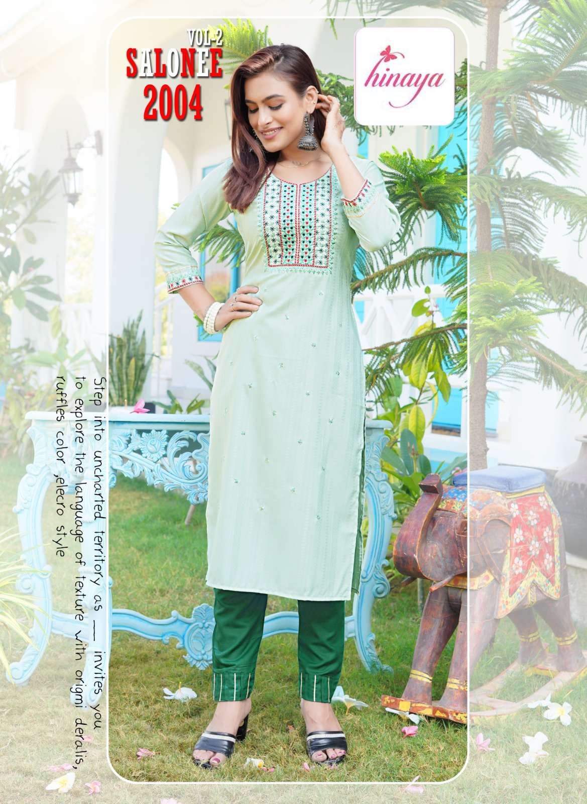 HINAYA SALONEE  VOL-2 Kurti Wholesale catalog
