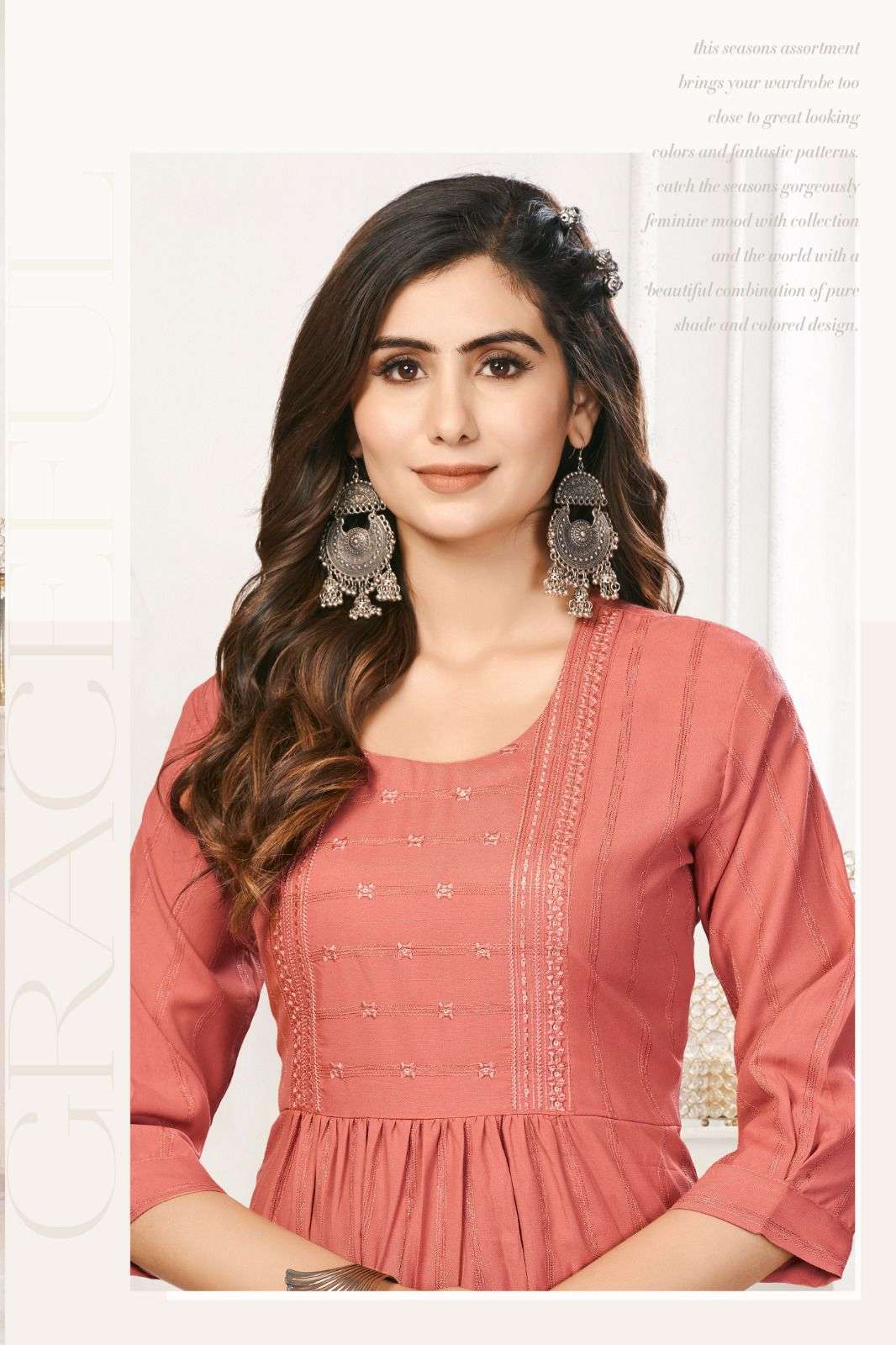 HIRWA KESARIYA VOL-2 Kurti Wholesale catalog